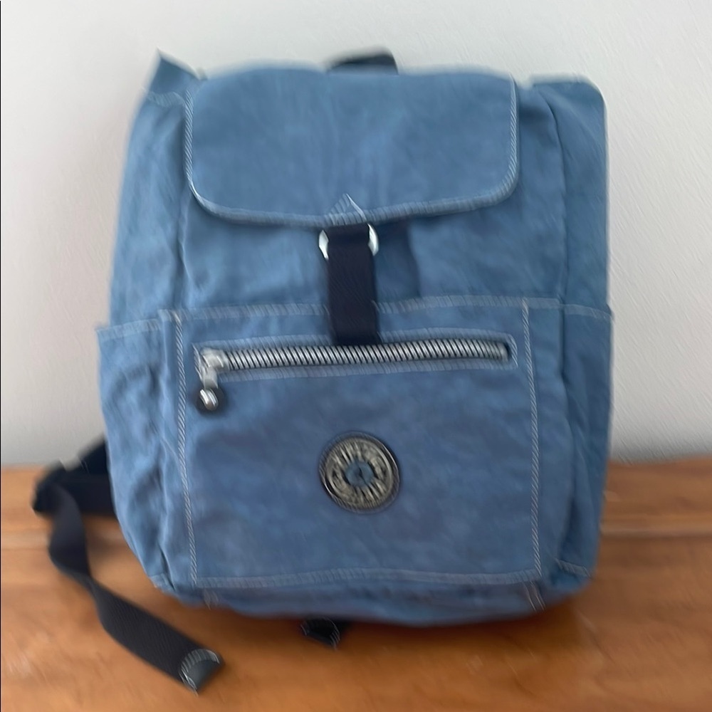 Kipling Blue Backpack